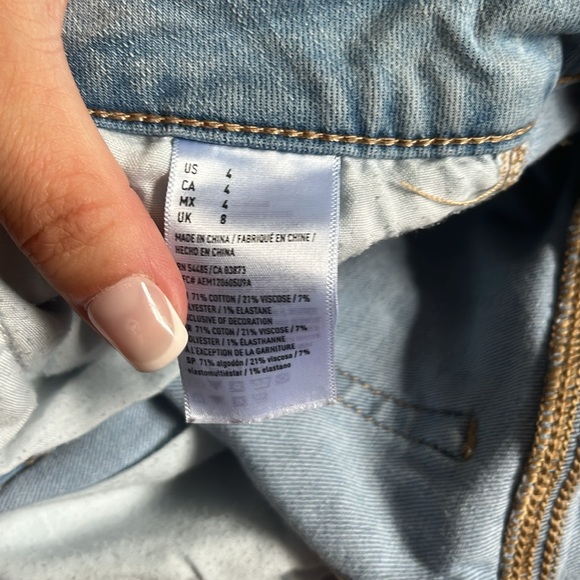 American Eagle Ne(x)t Level Stretch Hi-Rise shortie - Picture 9 of 11